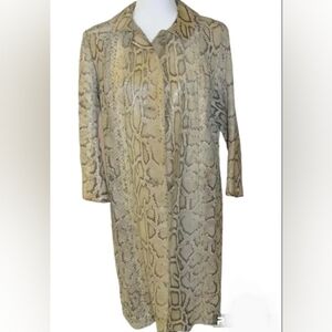 Rare Genuine Snakeskin Vintage Persia Women's Coat